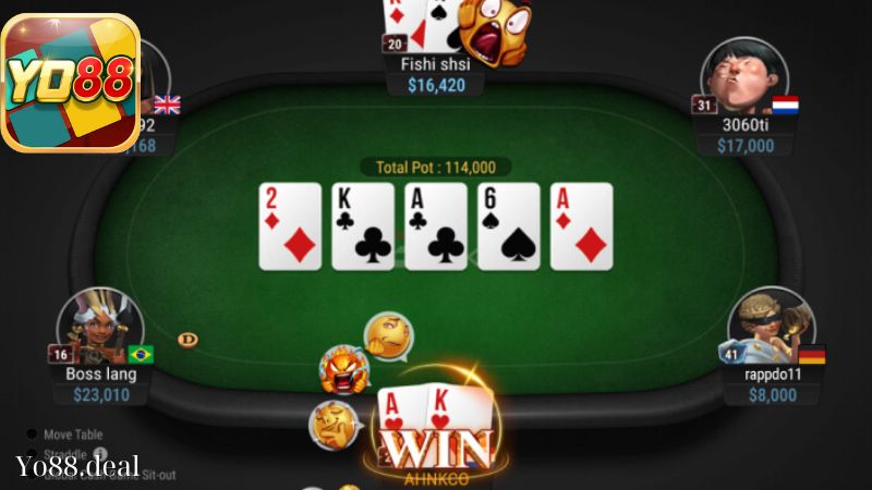 Cách chơi bài Poker trực tuyến